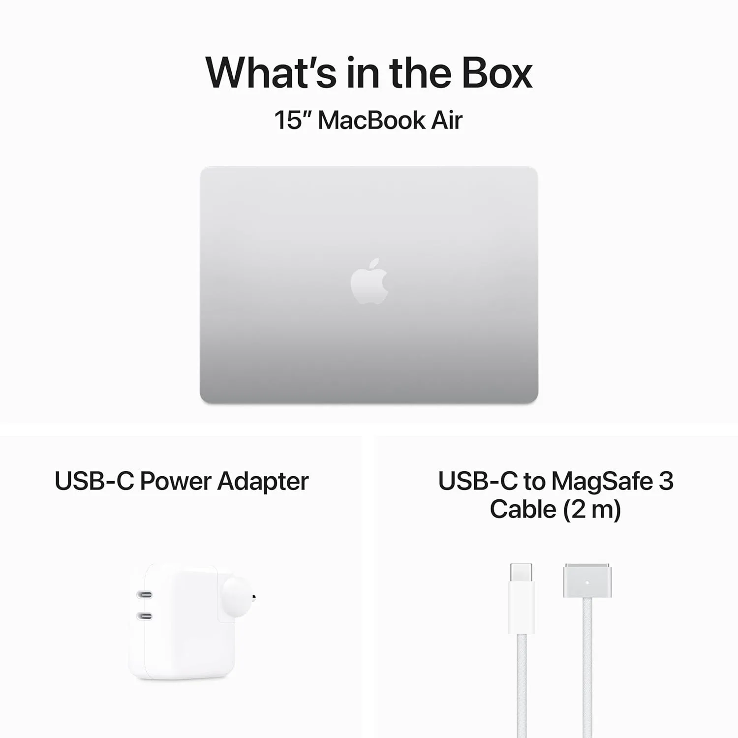 (Refurbished) Apple MacBook Air 15" M3 - 16GB RAM, 512GB SSD, Liquid Retina - Silver | Excellent Condition - Image 6