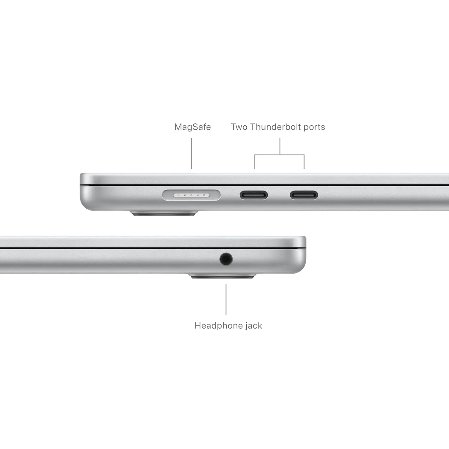 (Refurbished) Apple MacBook Air 15" M3 - 16GB RAM, 512GB SSD, Liquid Retina - Silver | Excellent Condition - Image 4