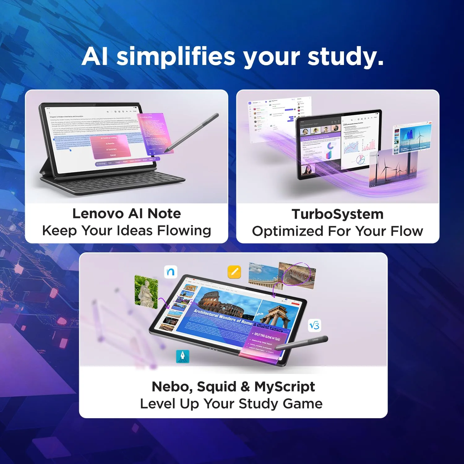 (Refurbished) Lenovo Idea Tab 11" 2.5K 8GB/256GB - Dimensity 6300, Pen Support | Excellent Condition - Image 4
