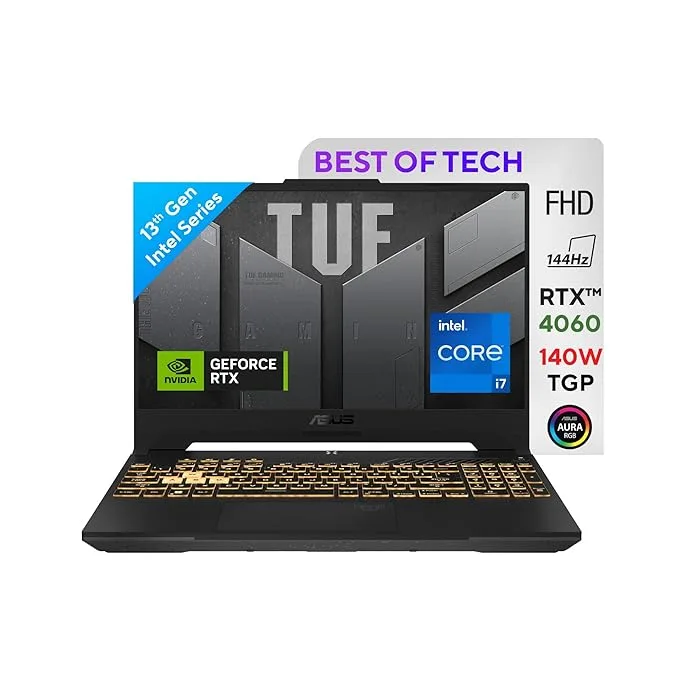 (Refurbished) ASUS TUF F15 15.6" Gaming - Core i7-13620H, RTX 4060 8GB (140W), 16GB RAM, 512GB SSD | Excellent Condition